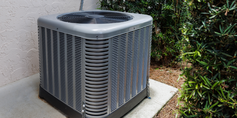 Close up of AC in summer - Air Conditioner Placement FAQs: 10 Tips for Ideal AC Unit Installation